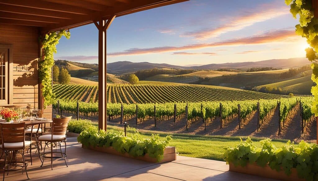 Alojamiento cerca de las viñas