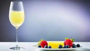 Maridaje de vino blanco con postres frutales