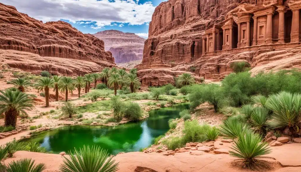 Petra oasis