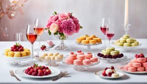 Postres que van bien con vino rosado