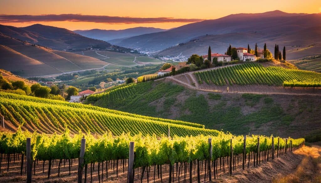 Viñedos de tempranillo