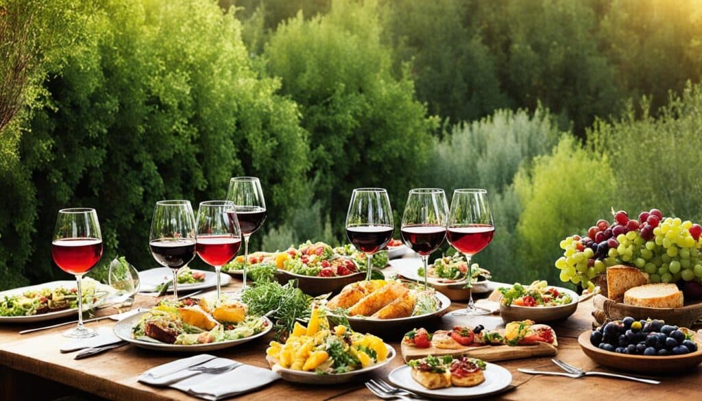 Vinos y gastronomía