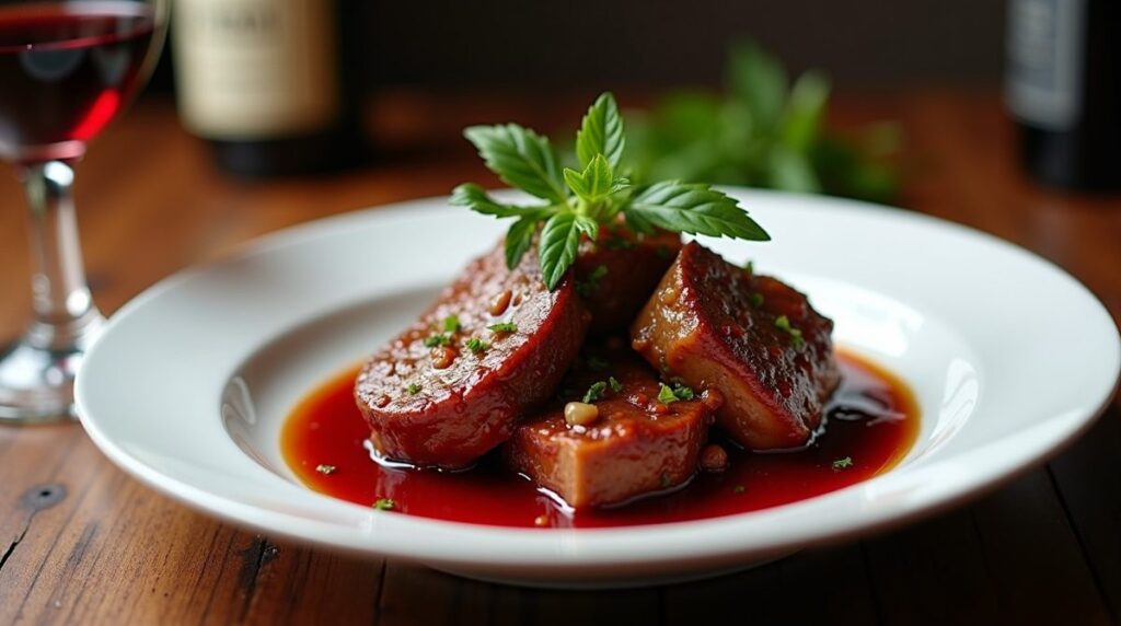 Bondiola al Malbec receta argentina