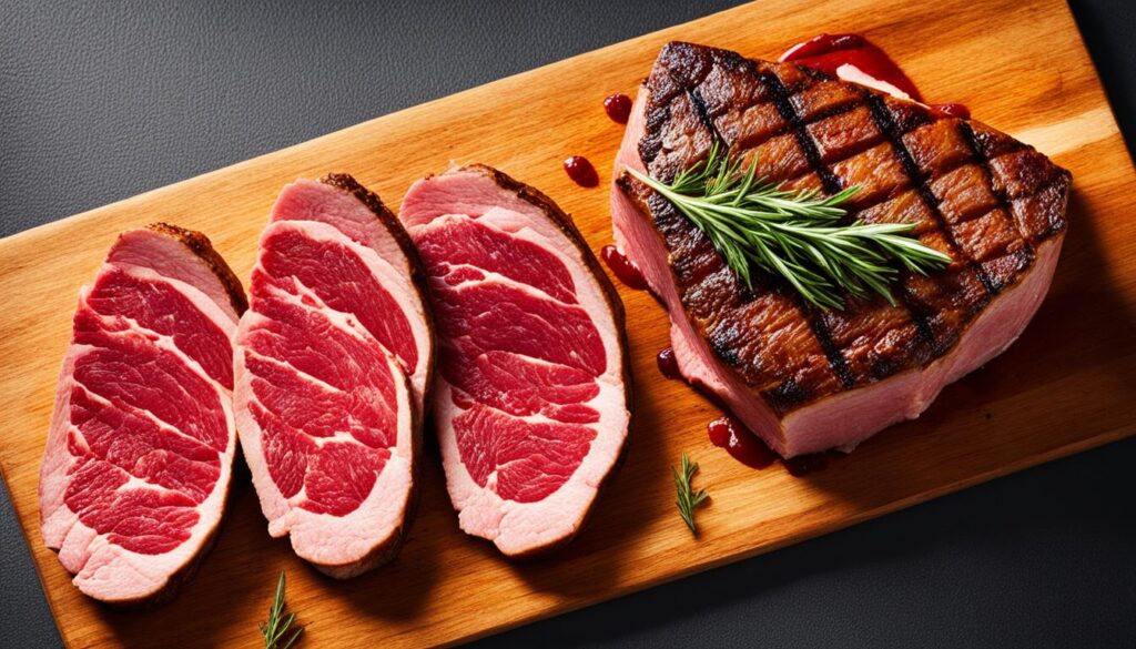 maridaje de carnes rojas