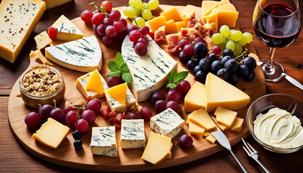 maridaje de vino dulce con quesos gourmet