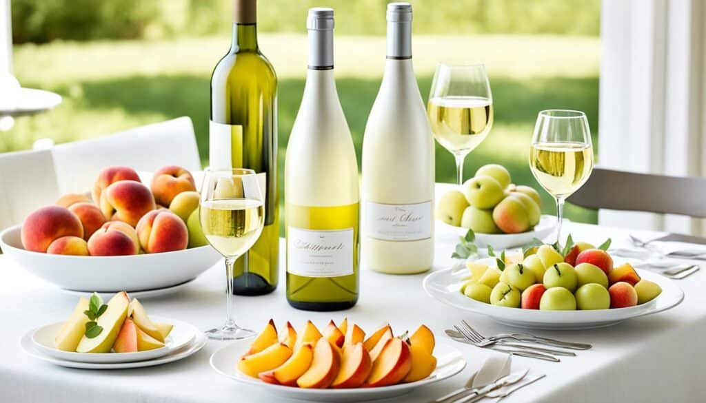 maridaje vino blanco