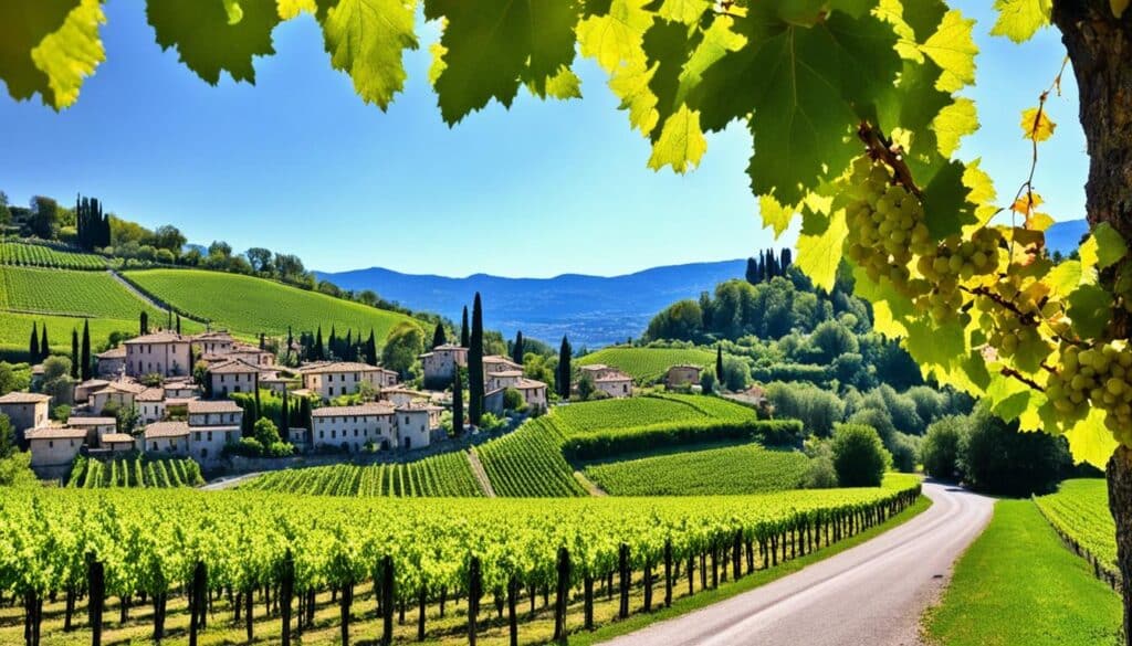 rutas del vino en Italia