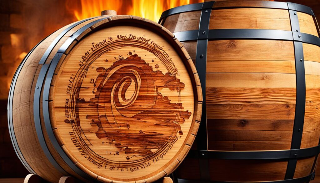 tostado de la madera