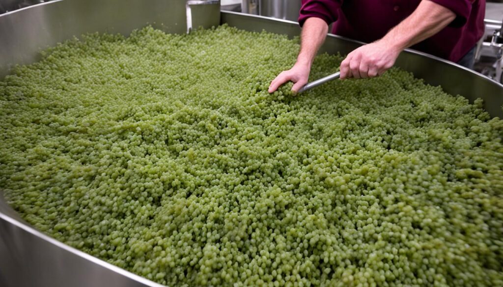 Proceso de elaboración de vino brut Proceso de elaboración de vino brut