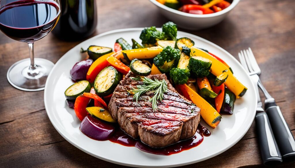 Que carnes acompañar con salsa Malbec