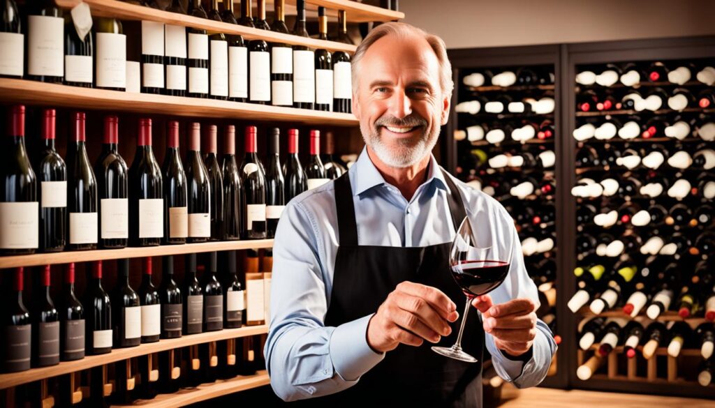 Servicio y conservación del vino de valle