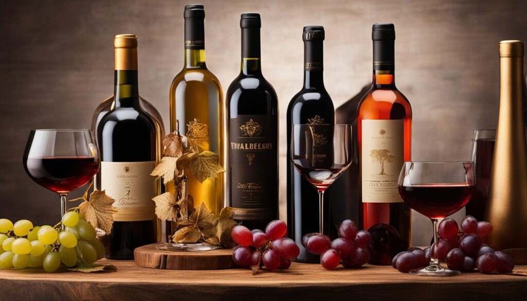 servicio de vinos fortificados