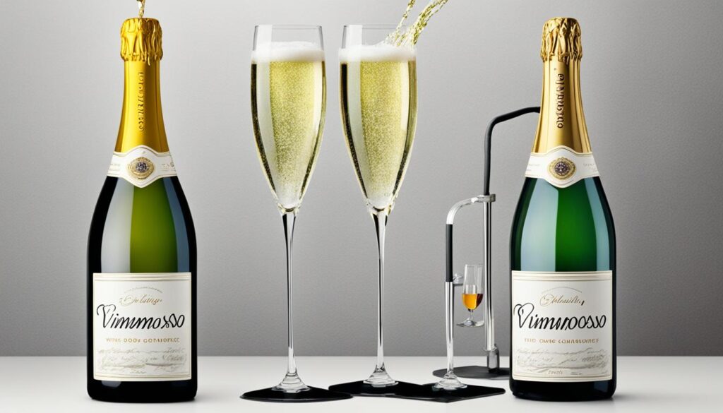 ¿Cuál es la diferencia entre vino espumoso y champagne?