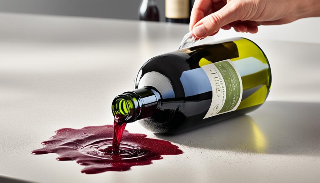 Limpieza con vino avinagrado Limpieza con vino avinagrado