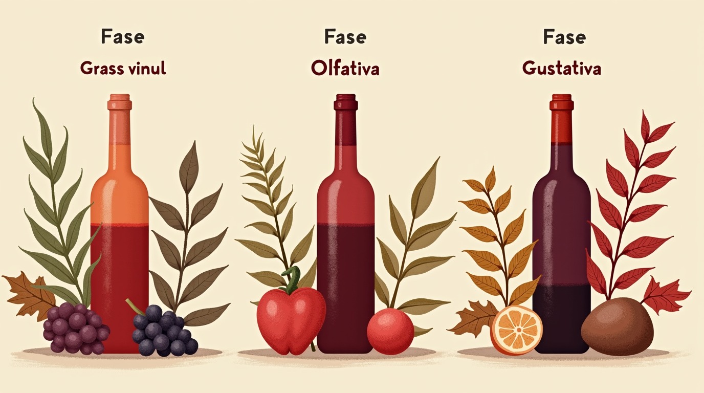 Cómo catar un vino paso a paso en 2026 1 cómo catar un vino diagrama explicativo