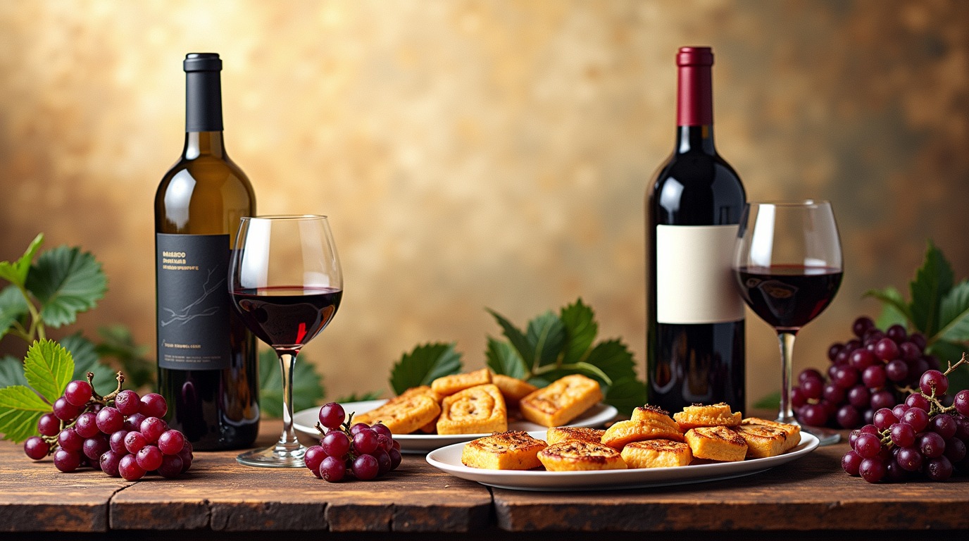 guía maridaje vino comidas diagrama explicativo