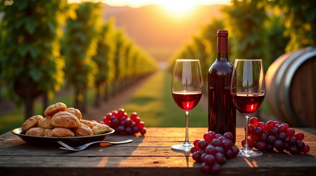 Maridaje argentino: guía práctica para combinar vinos con comidas locales - ilustracion