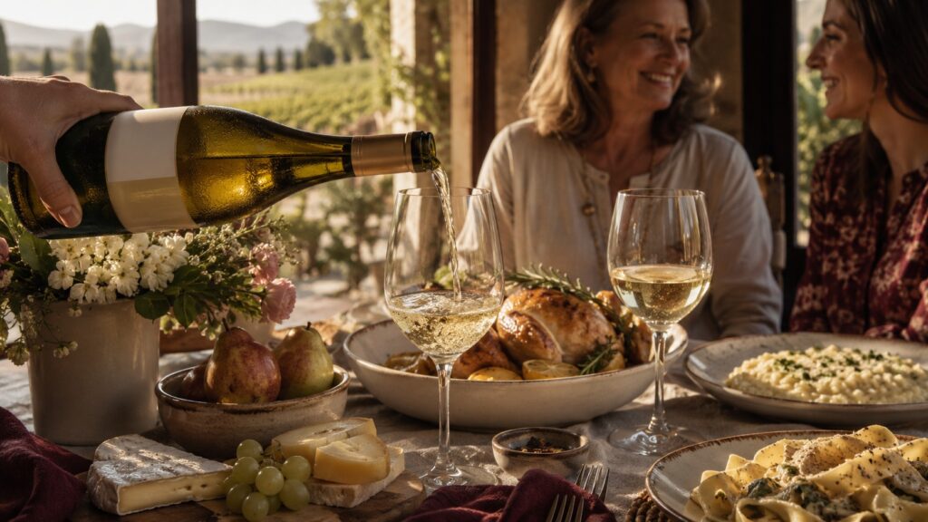 Pre Mothers Day Robert Mondavi 2018 Chardonnay Pairing - ilustracion