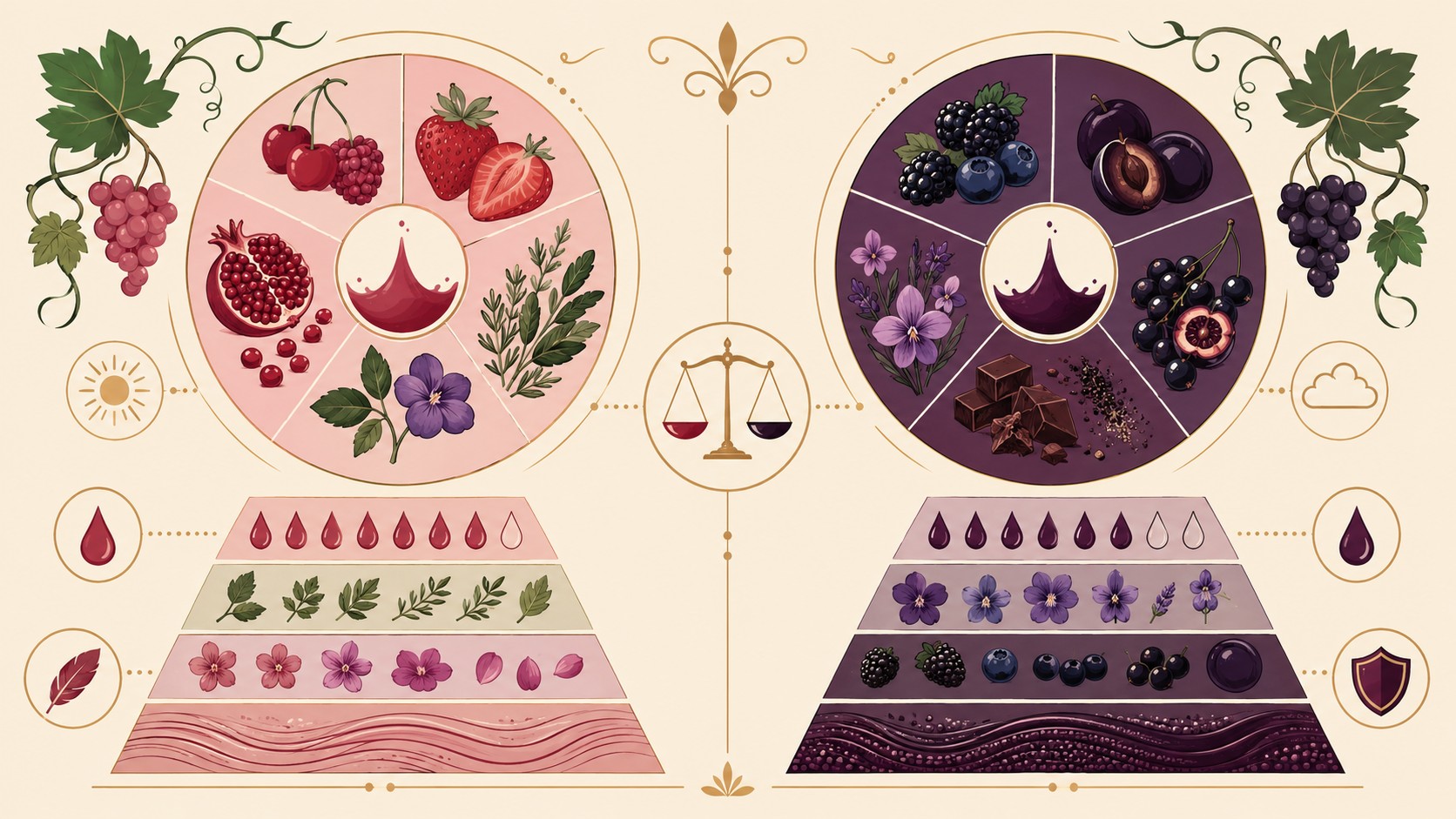 bonarda vs malbec diagrama explicativo