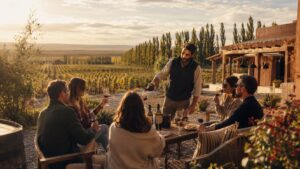 Enoturismo argentino: 487 bodegas abiertas y 400 millones de dólares en turismo - ilustracion