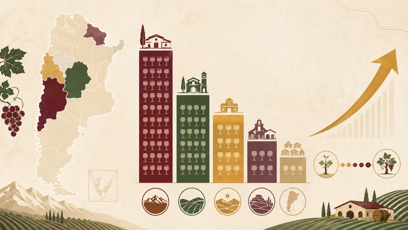 enoturismo argentina diagrama explicativo