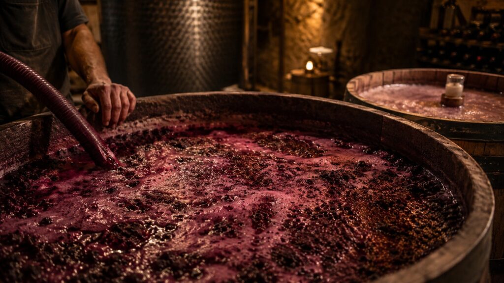 Fermentación del vino: significado, tipos y proceso - ilustracion