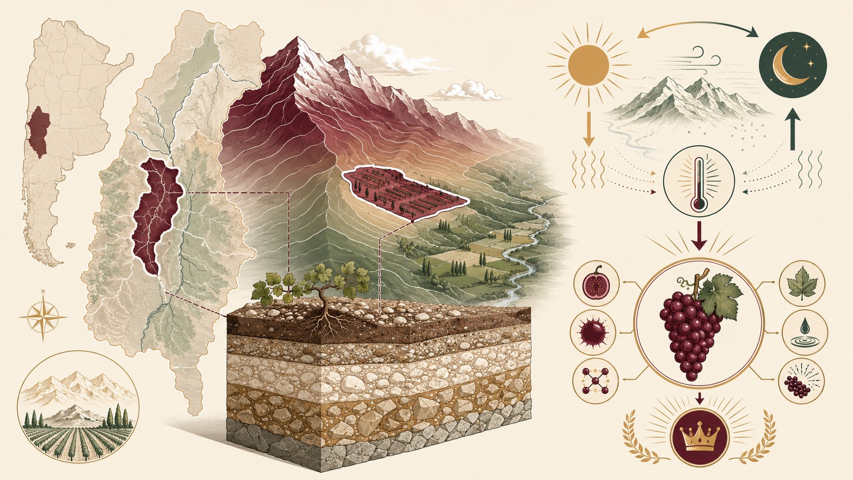malbec argentino diagrama explicativo