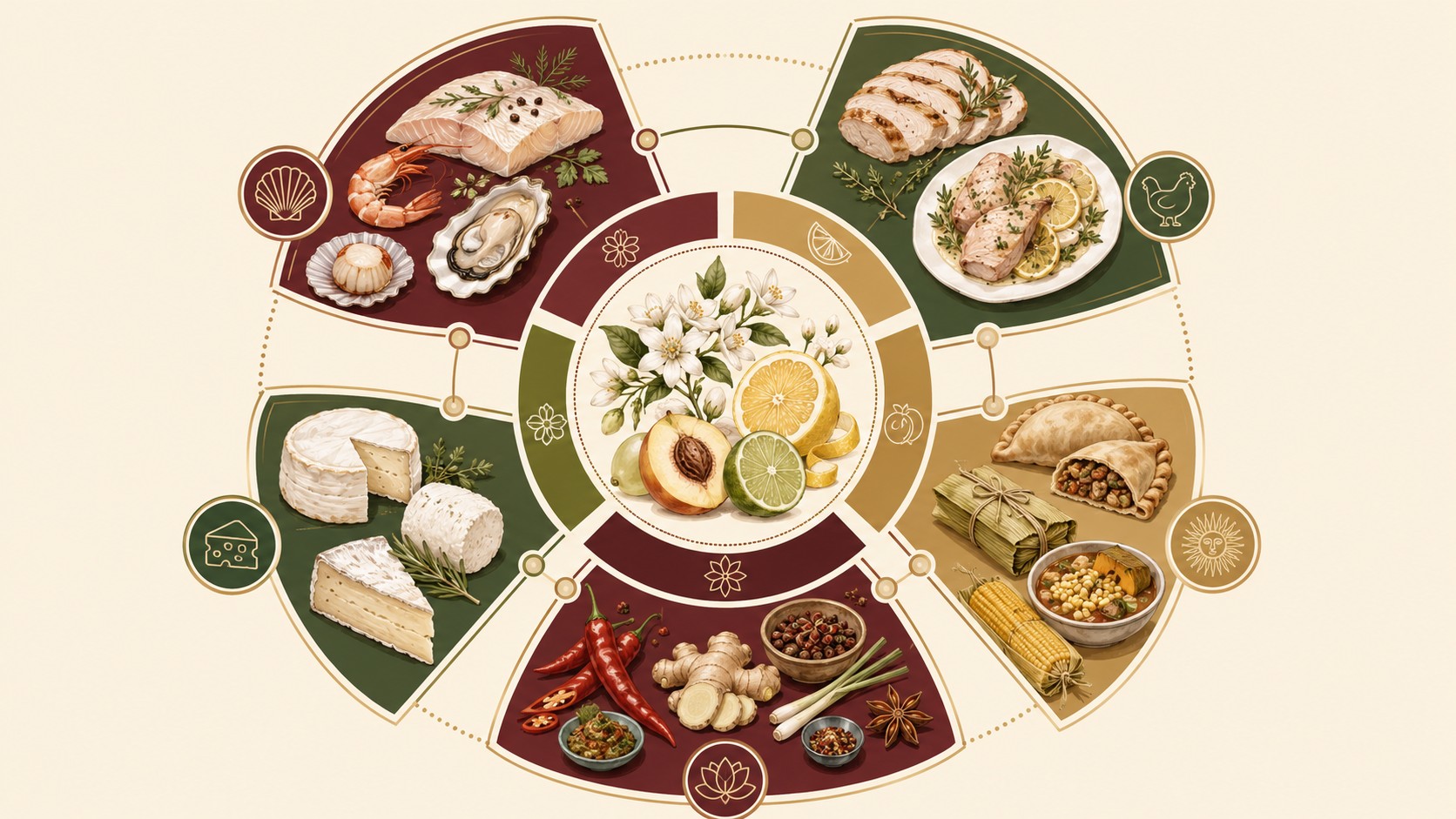 Torrontés: con qué comidas marida mejor en 2026 1 maridaje torrontés comida argentina diagrama explicativo