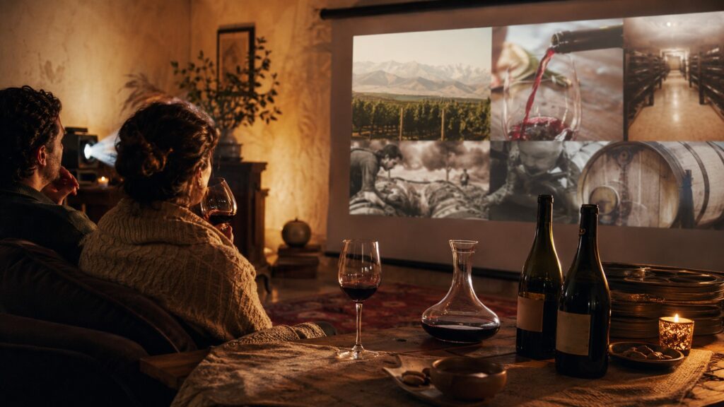 Must watch wine movies, series and documentaries - ilustracion