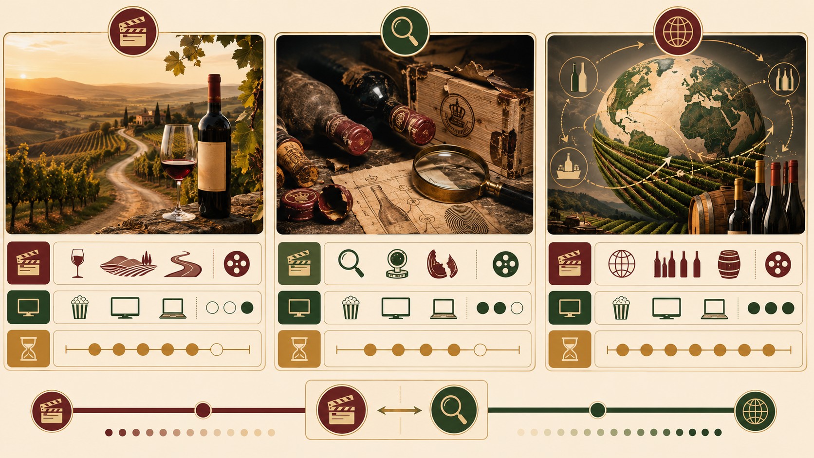 películas sobre vino para ver diagrama explicativo