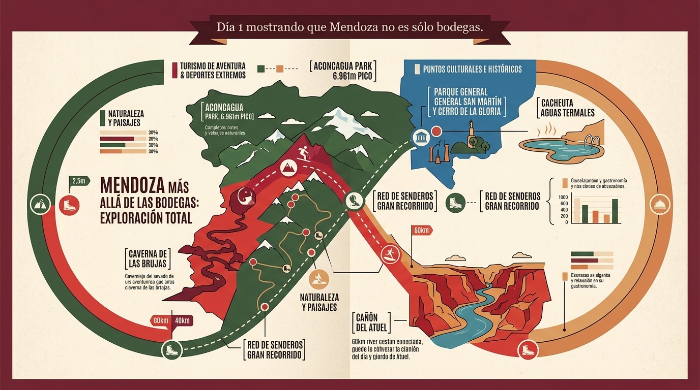 qué hacer en mendoza sin bodegas diagrama explicativo