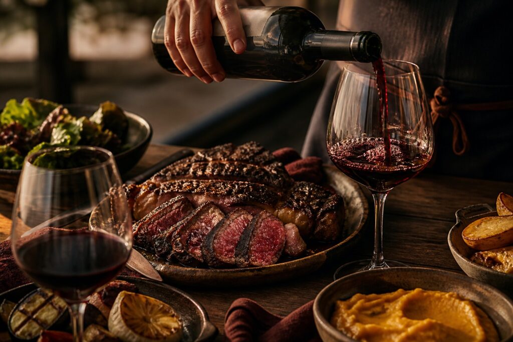 Guía de maridaje: qué vino va con cada plato - ilustracion