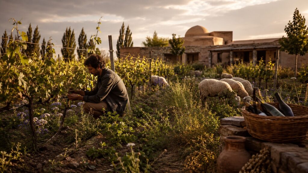 Vinos Biodinámicos en Mendoza: Las Bodegas Que Lideran - ilustracion