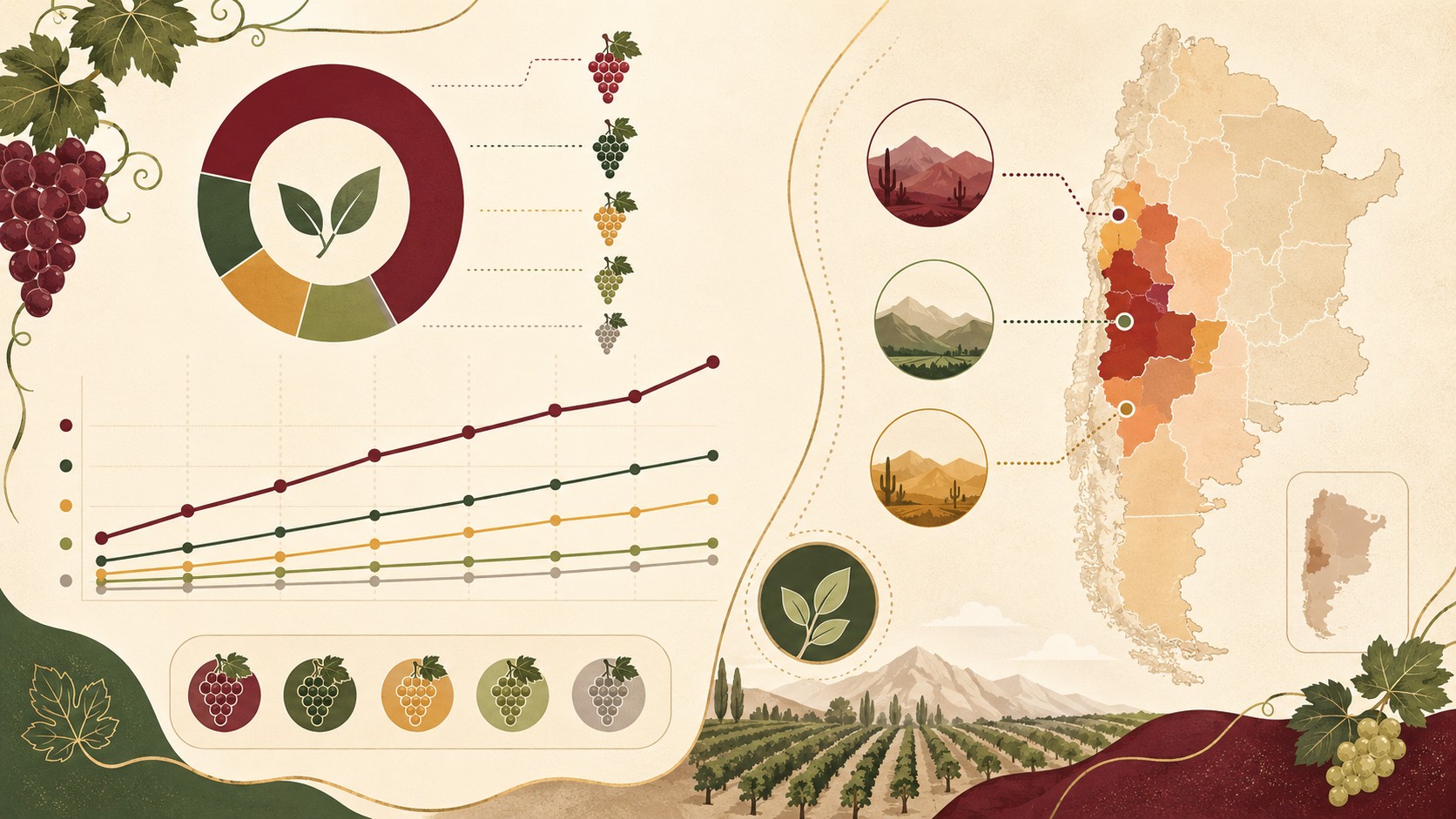 vinos orgánicos argentina diagrama explicativo
