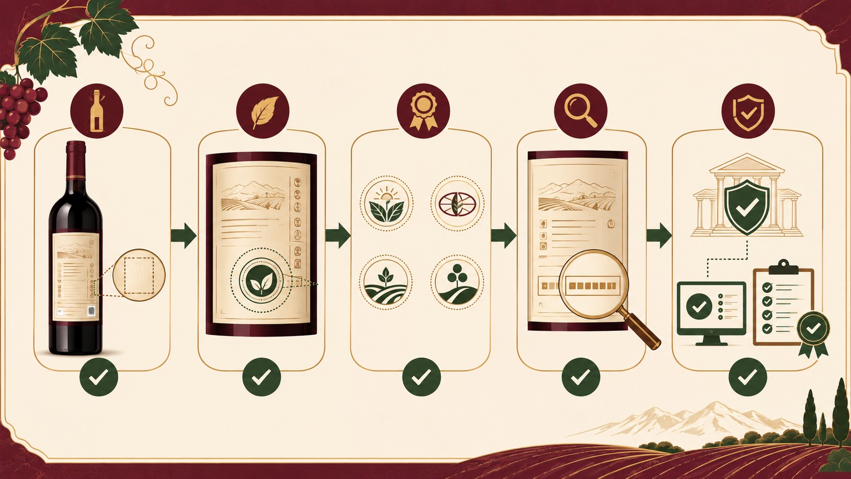 vinos orgánicos mendoza diagrama explicativo