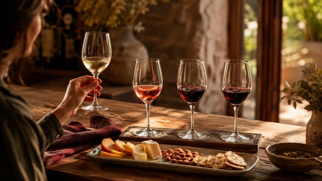 Recommendations for dryer wines coming from someone that likes sweeter wine? - ilustracion