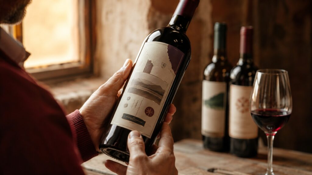 Cómo leer una etiqueta de vino argentino paso a paso - ilustracion