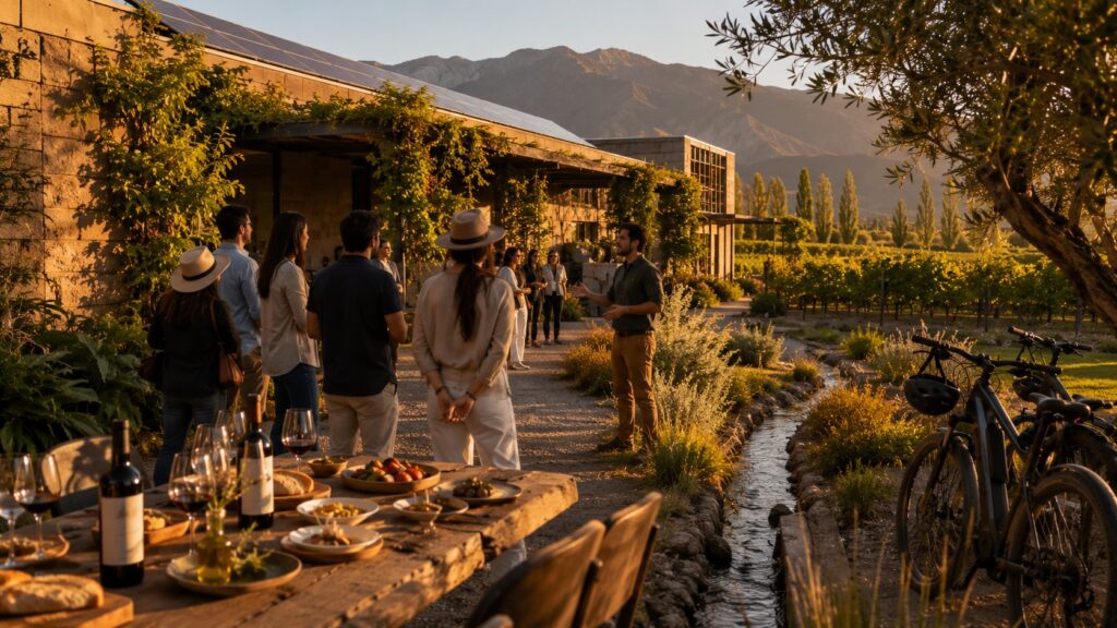 Enoturismo Sostenible 360: Luján de Cuyo lanza nuevo programa con Bodegas de Argentina - ilustracion