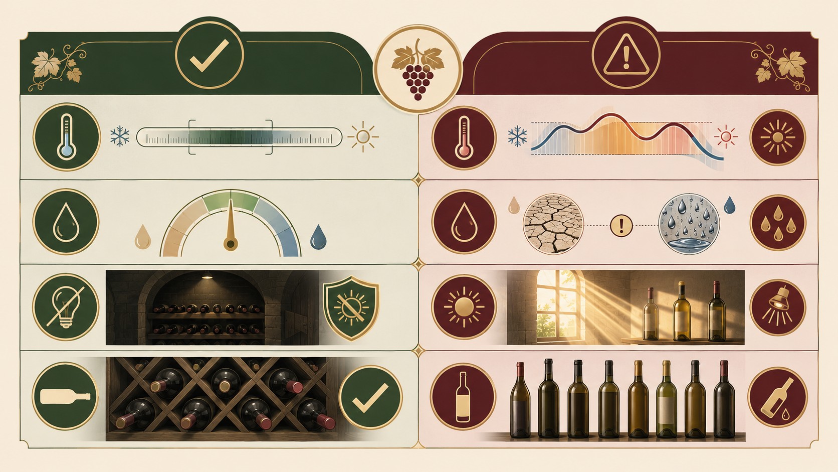 7 errores que arruinan tu vino en casa 1 errores que arruinan el vino diagrama explicativo