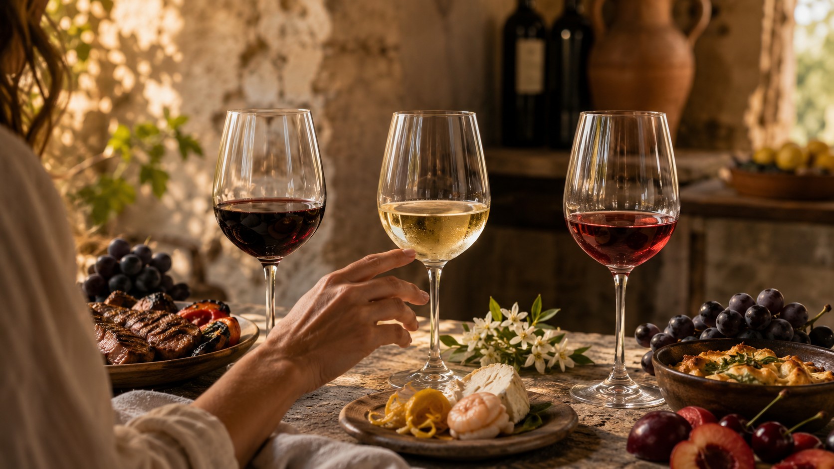 Malbec, Torrontés o Bonarda: qué vino elegir según tu gusto - ilustracion