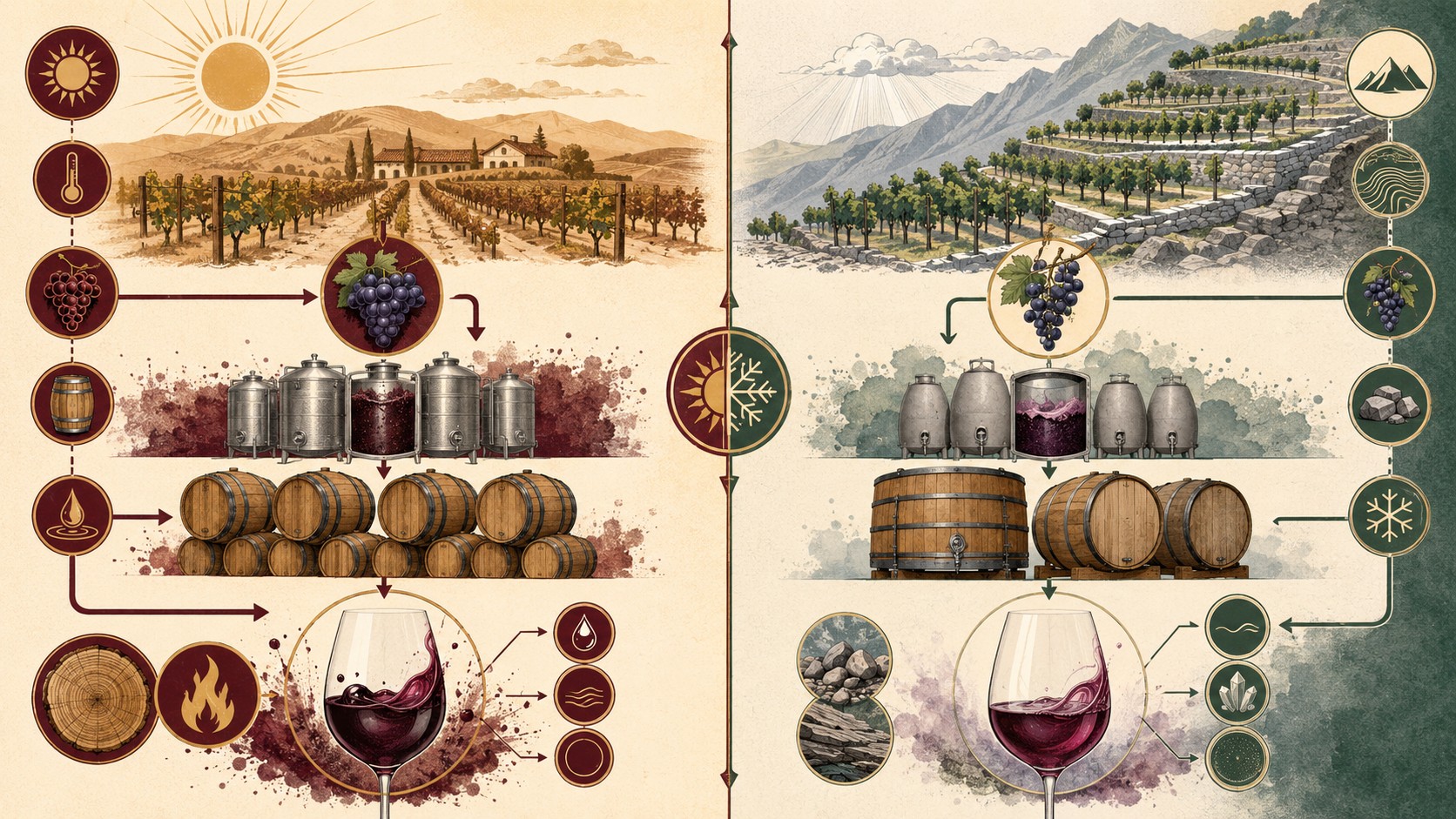 malbec argentina estilo 2026 diagrama explicativo