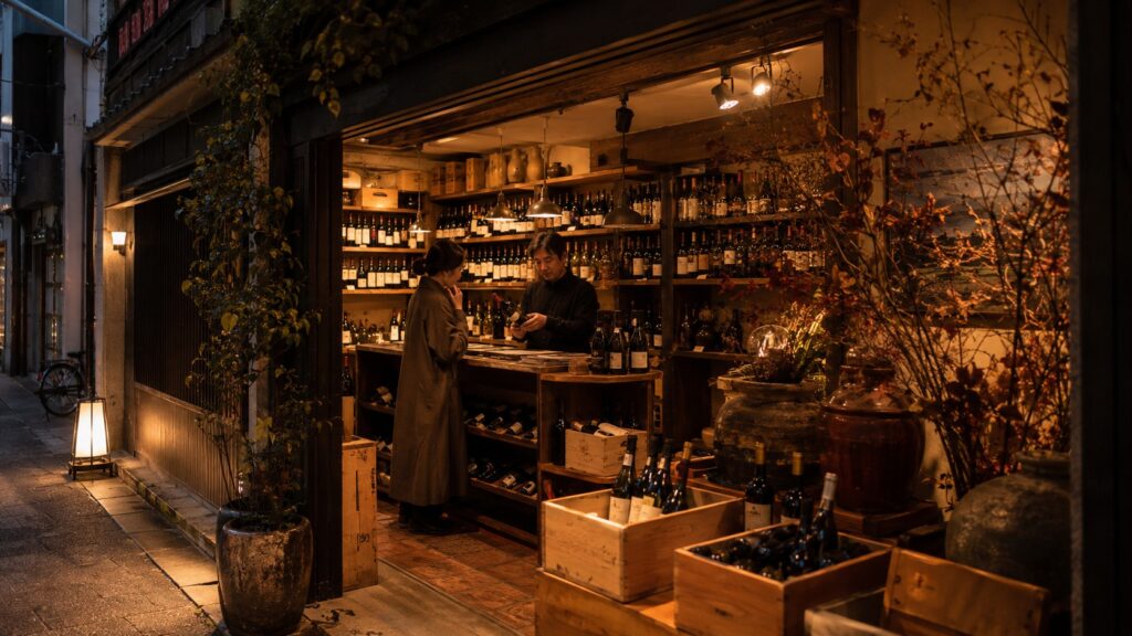 Dónde comprar vino en Osaka Kansai: guía 2026 - ilustracion
