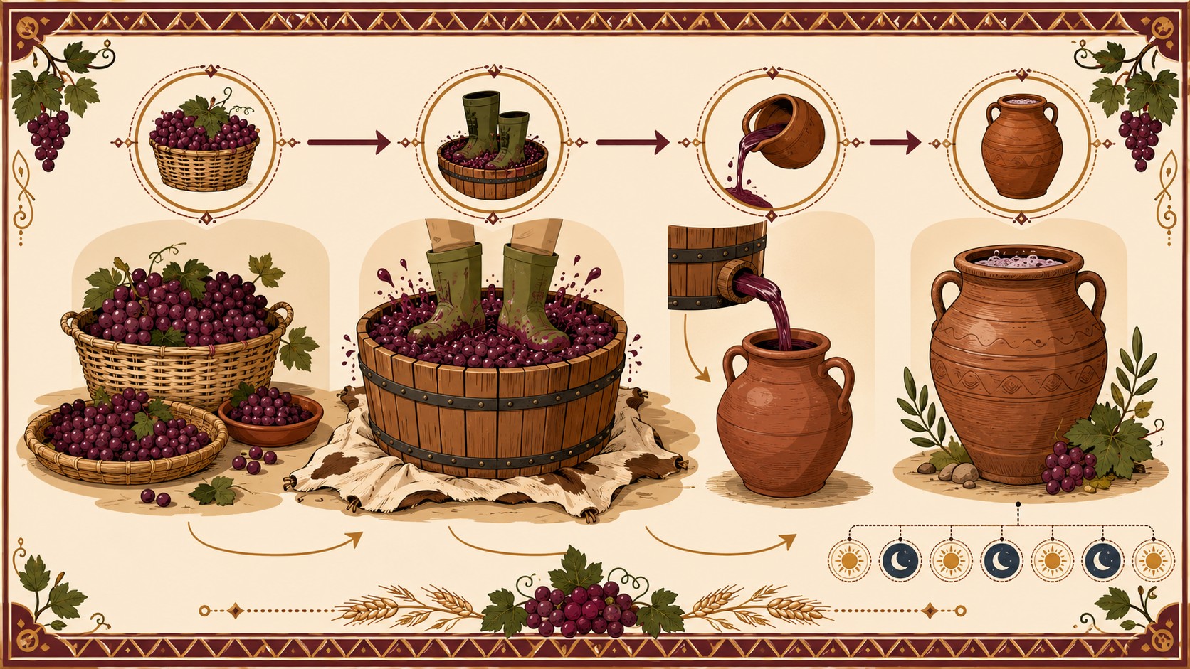 vino patero artesanal diagrama explicativo