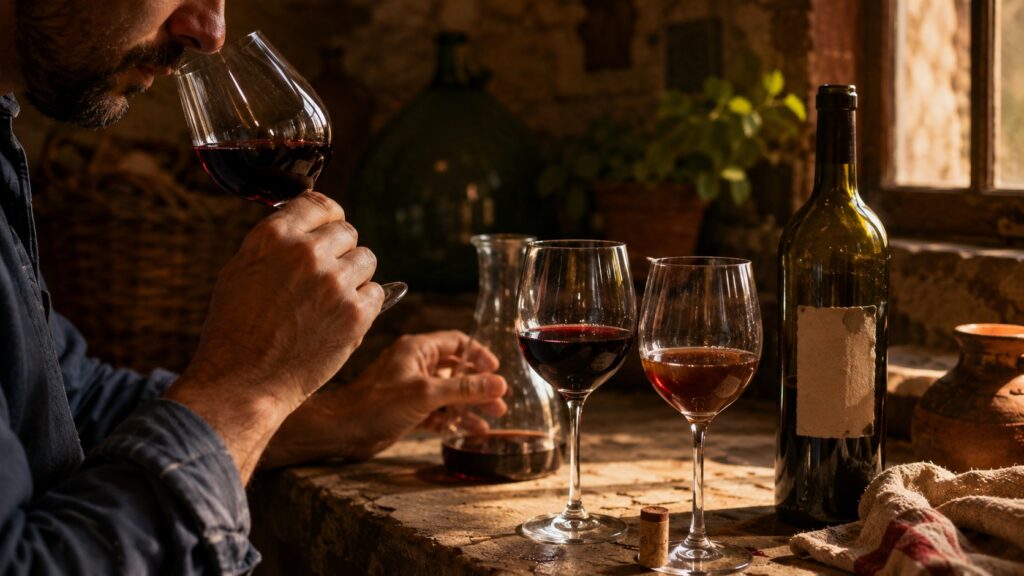 Vino con sabor a vinagre: ¿se puede salvar? - ilustracion