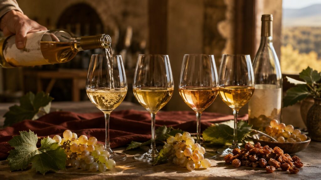 Vinos Blancos Dulces en Argentina – Descubre los Mejores - ilustracion