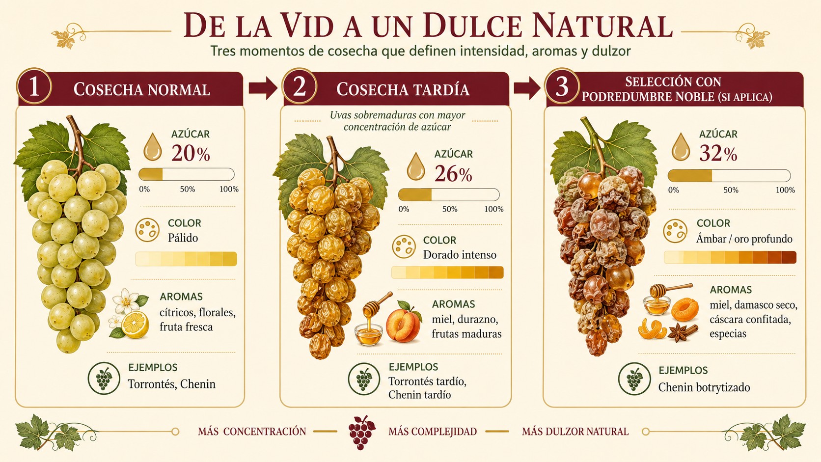 vinos blancos dulces argentina diagrama explicativo