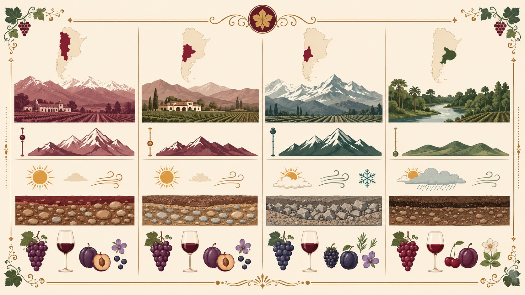 vinos para regalar Día del Padre diagrama explicativo