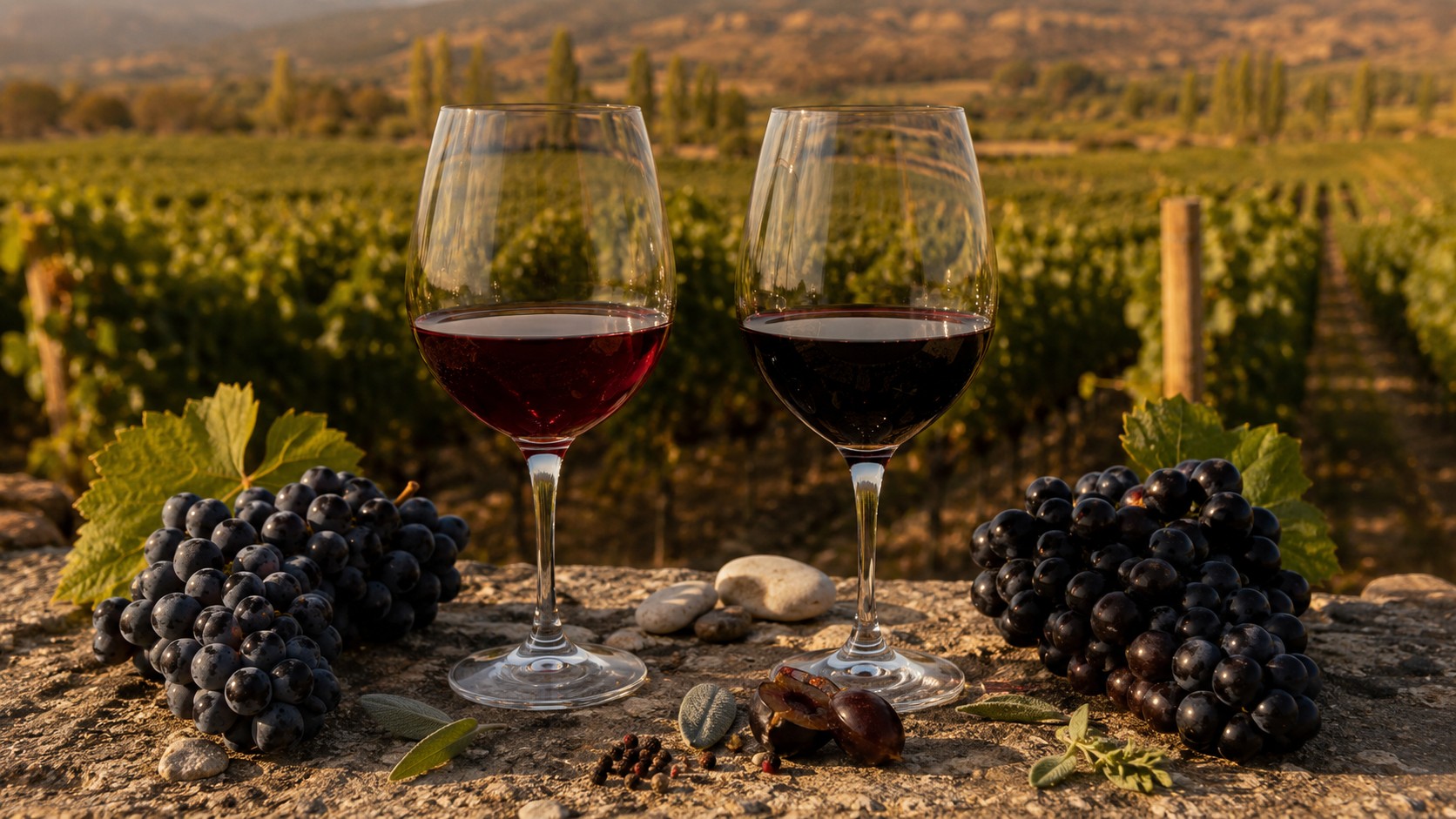 Cabernet Franc vs Malbec: ¿cuál domina el Valle de Uco? – ilustracion Cabernet Franc vs Malbec: ¿cuál domina el Valle de Uco? - ilustracion