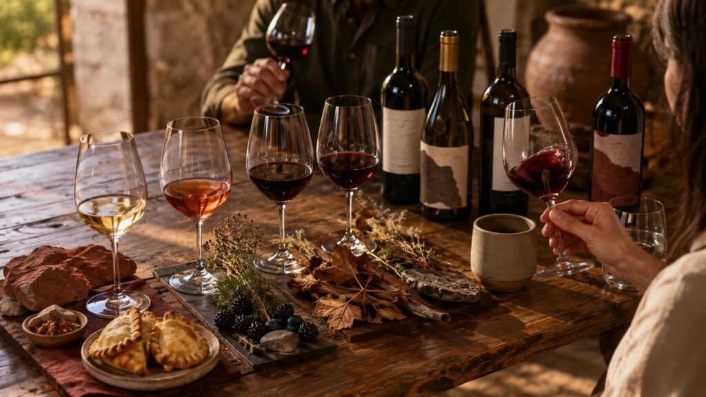 Cata de vinos argentinos por región: guía 2026 - ilustracion