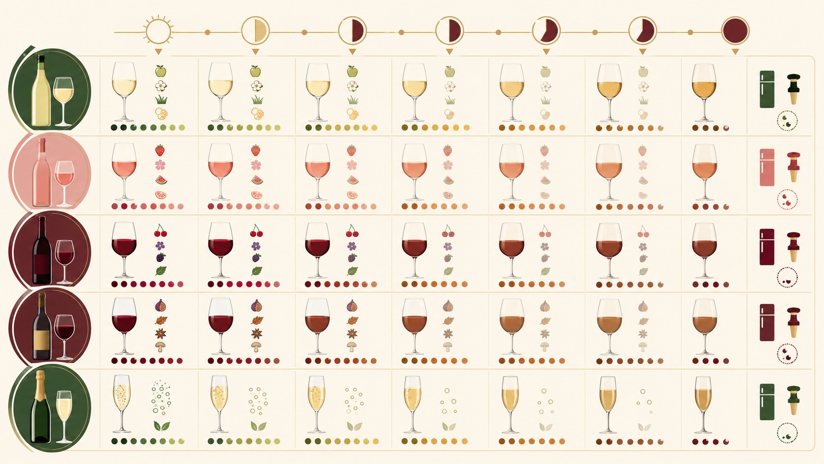 Vino abierto: cuánto dura y cómo conservarlo 1 conservar vino abierto diagrama explicativo